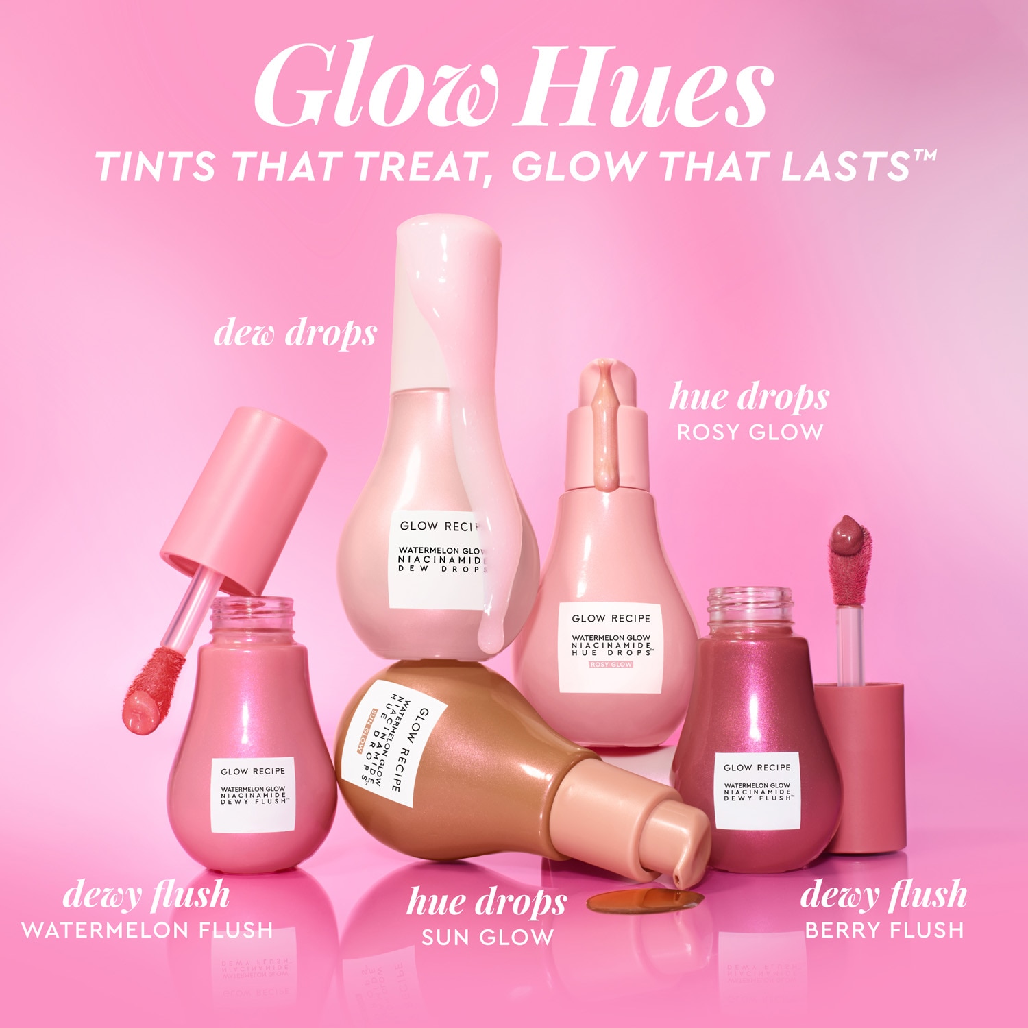 WATERMELON GLOW NIACINAMIDE DEWY FLUSH BRIGHTENING SERUM BLUSH (SUERO CON COLOR PARA MEJILLAS)